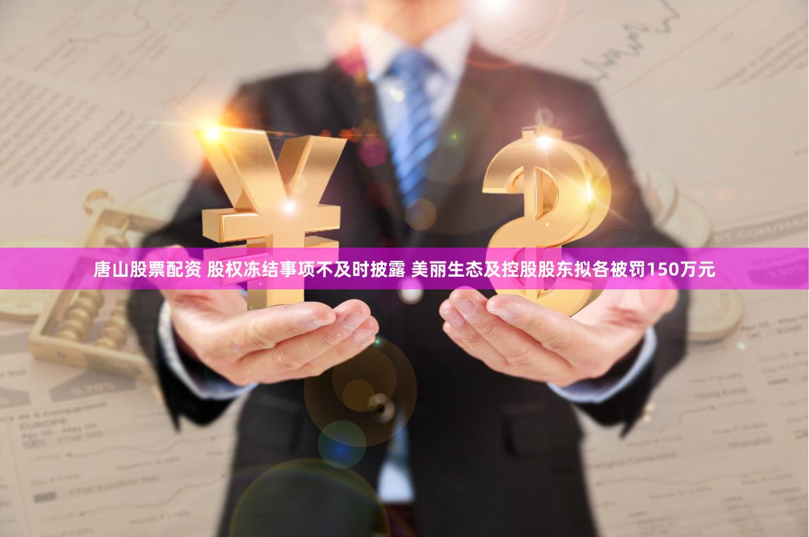 唐山股票配资 股权冻结事项不及时披露 美丽生态及控股股东拟各被罚150万元