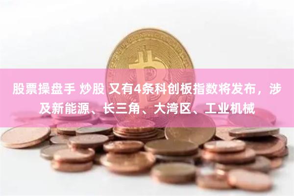 股票操盘手 炒股 又有4条科创板指数将发布，涉及新能源、长三角、大湾区、工业机械