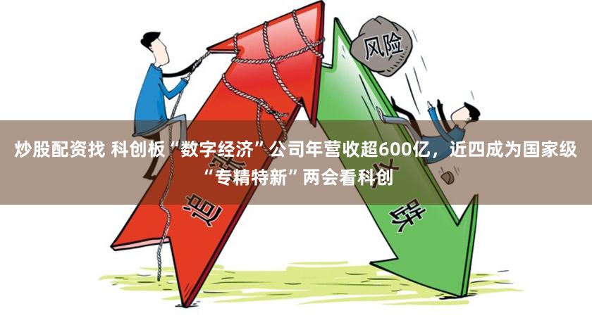 炒股配资找 科创板“数字经济”公司年营收超600亿，近四成为国家级“专精特新”两会看科创